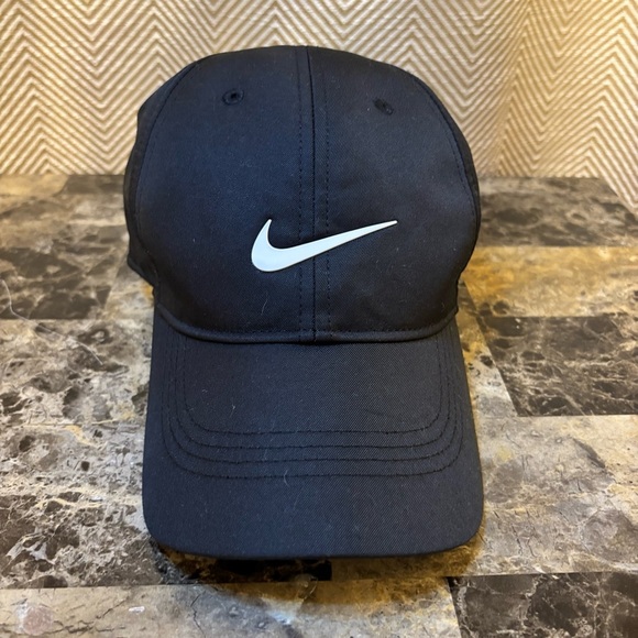 New Black Nike Heritage 86 Hat Dri-Fit George Dickel Whiskey Branded Golf - Picture 1 of 8